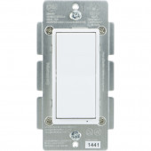 Zigbee 1-Switch 13-Amp Single Pole 3-Way/4-Way Wireless White Indoor Rocker Light Switch